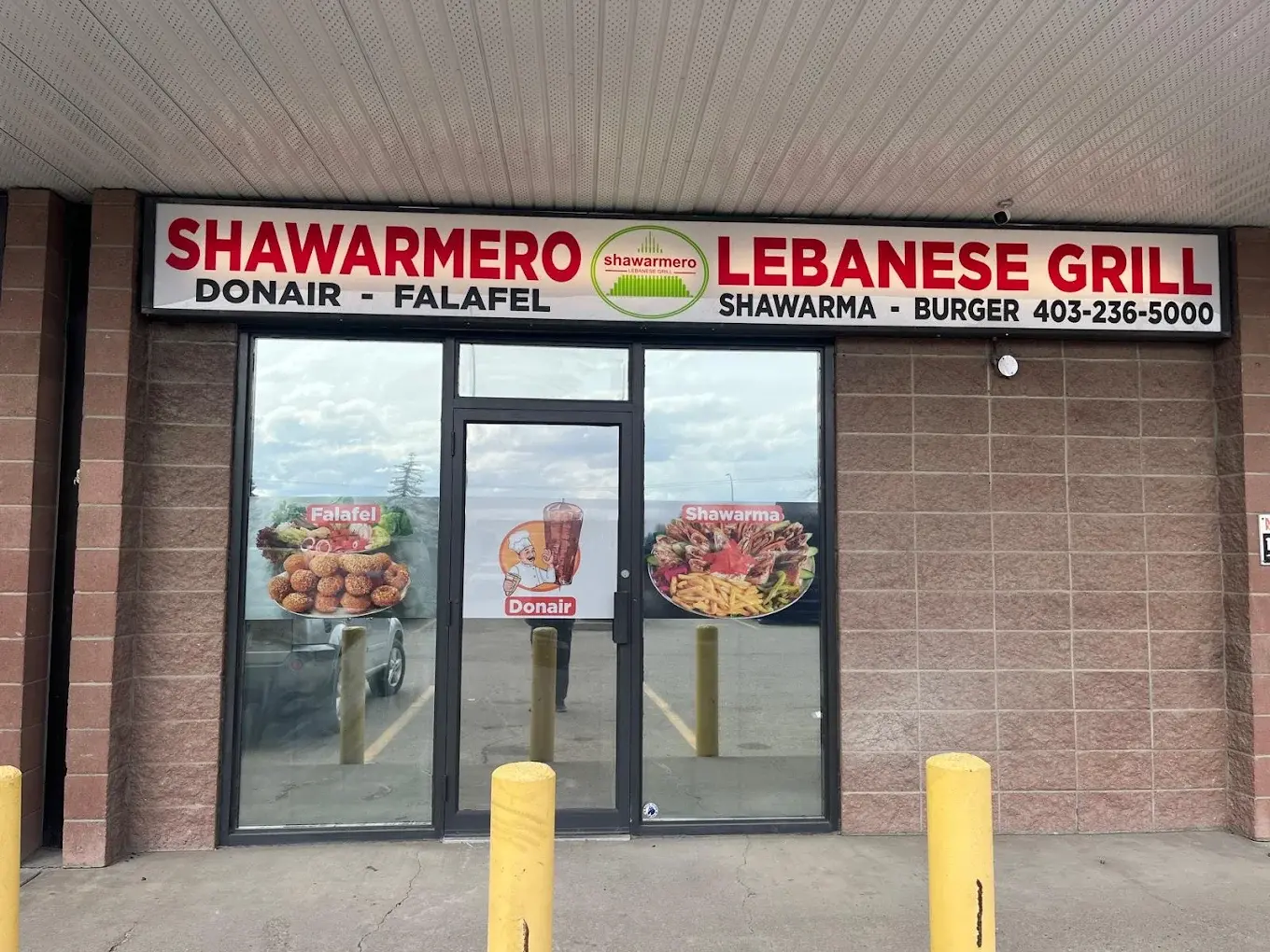 Authentic Lebanese restaurant Shawarmero Lebanese Grill in Calgary SE serving halal shawarma and donair